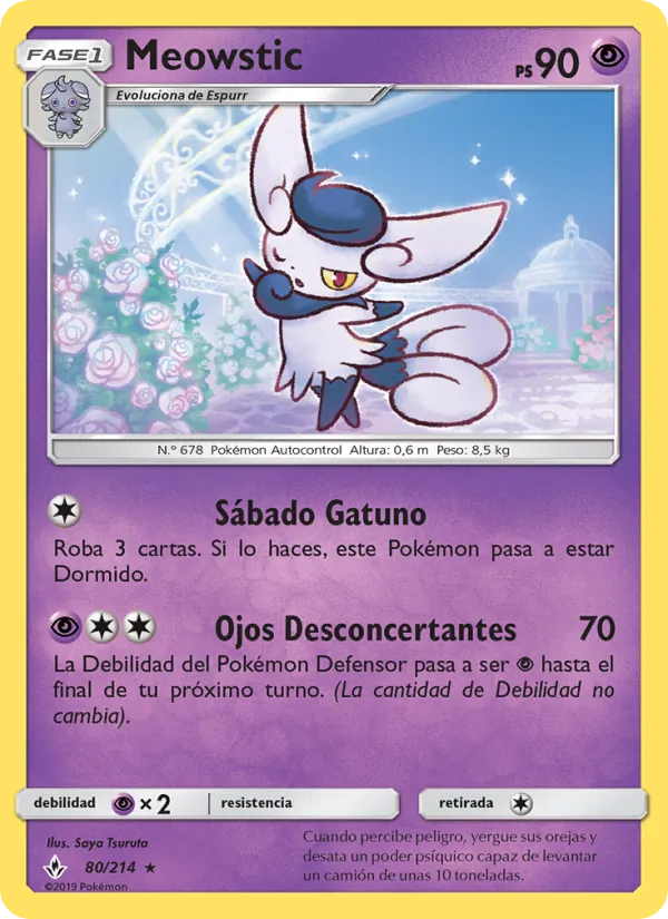 Meowstic Vínculos Indestructibles 80/214
