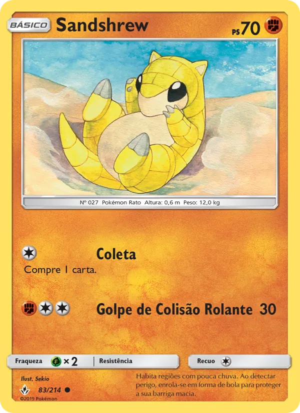 Sandshrew Elos Inquebráveis 83/214