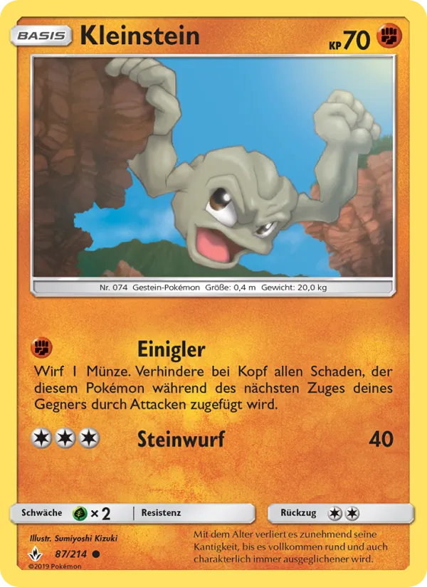 Kleinstein Kräfte im Einklang 87/214