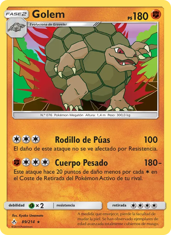 Golem Vínculos Indestructibles 89/214