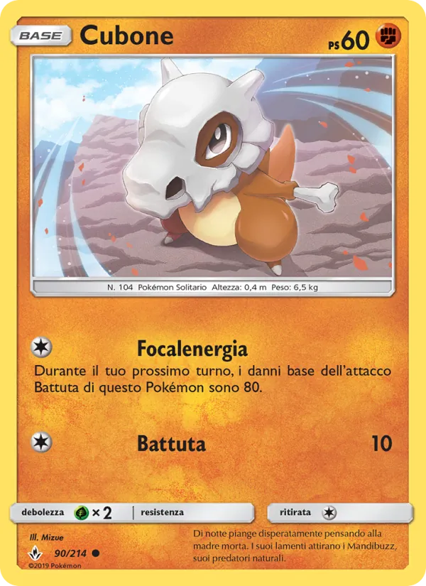 Cubone Legami Inossidabili 90/214