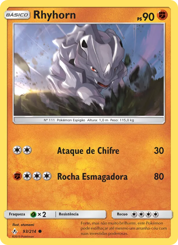 Rhyhorn Elos Inquebráveis 93/214