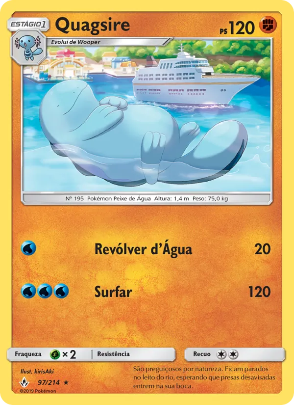 Quagsire Elos Inquebráveis 97/214
