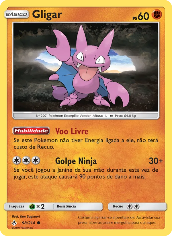 Gligar Elos Inquebráveis 98/214