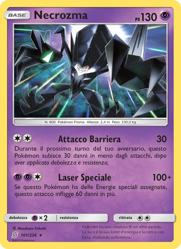 Necrozma Sintonia Mentale 101/236