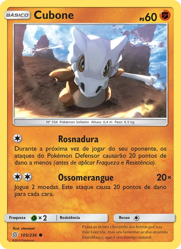 Cubone Sintonia Mental 105/236