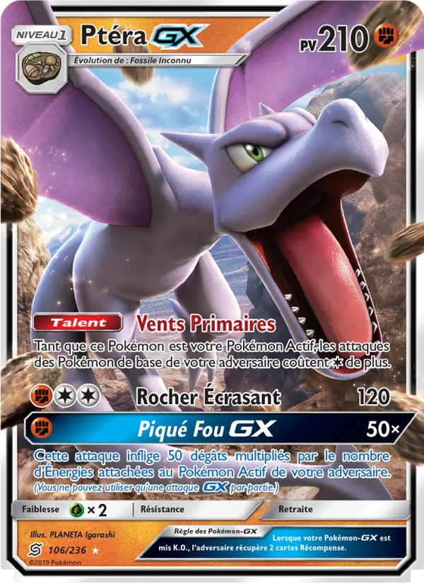 Ptéra GX Harmonie des Esprits 106/236