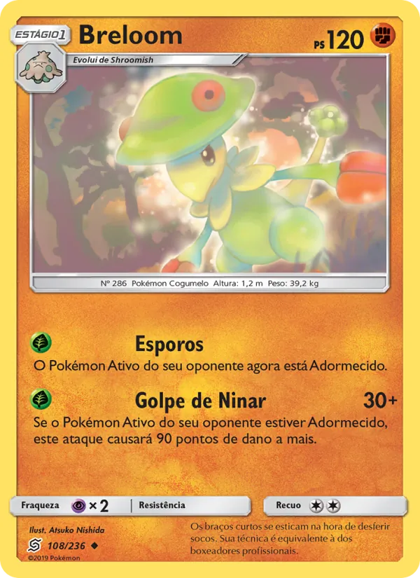 Breloom Sintonia Mental 108/236