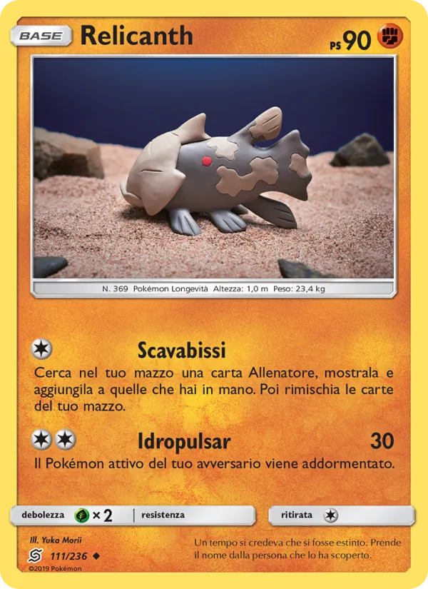 Relicanth Sintonia Mentale 111/236