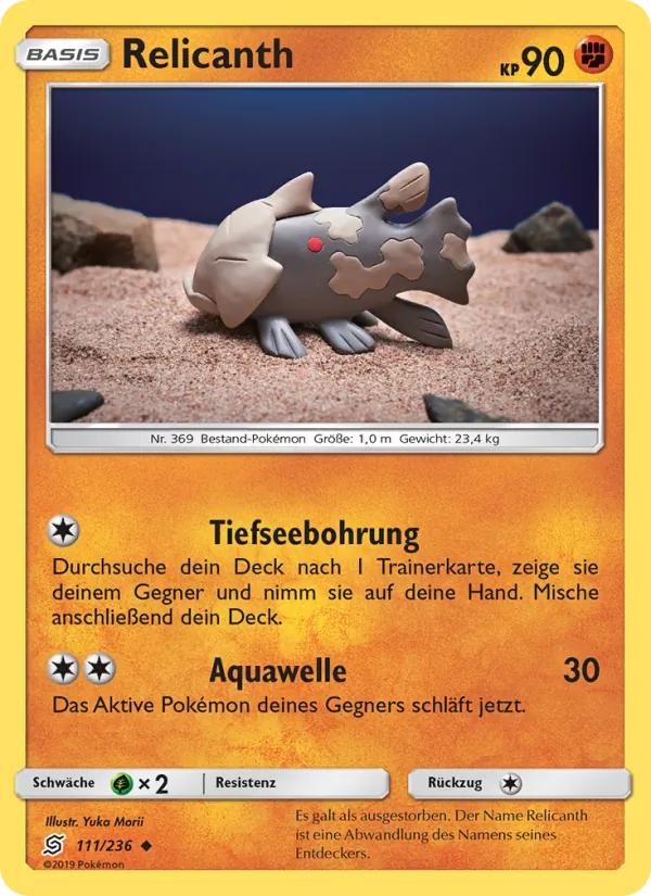 Relicanth Bund der Gleichgesinnten 111/236