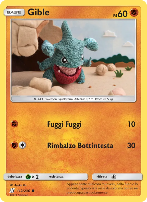 Gible Sintonia Mentale 112/236