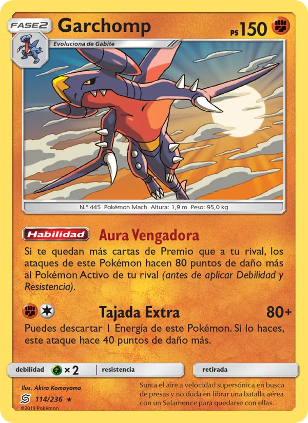 Garchomp Mentes Unidas 114/236
