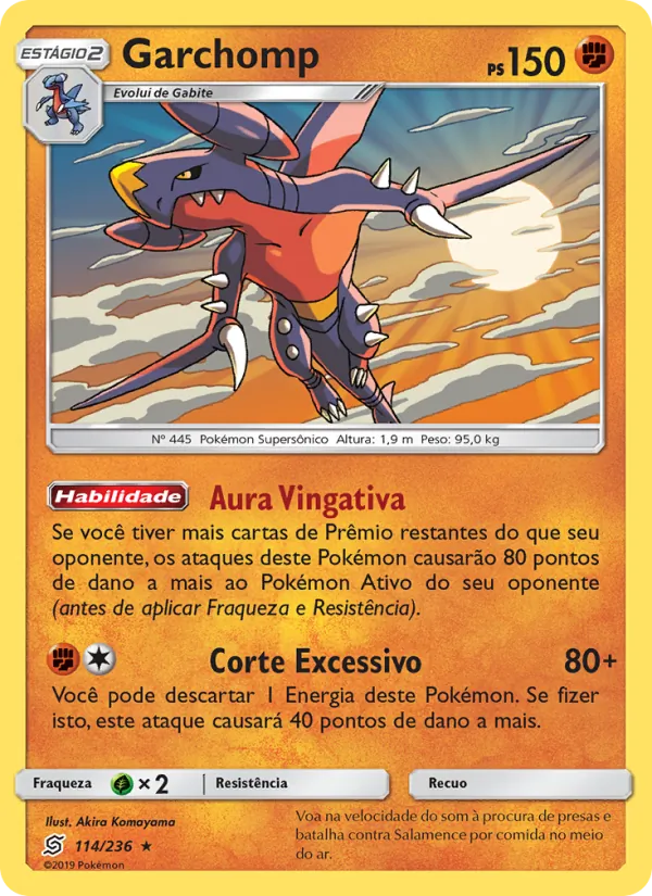 Garchomp Sintonia Mental 114/236