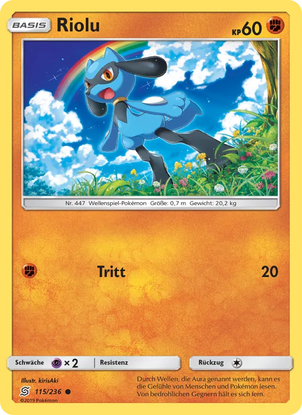 Riolu Bund der Gleichgesinnten 115/236