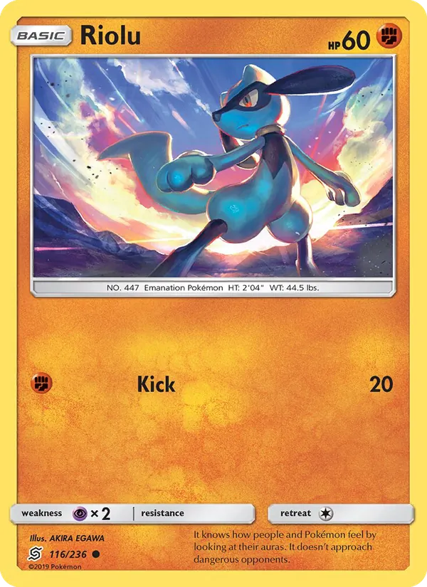Riolu Unified Minds 116/236