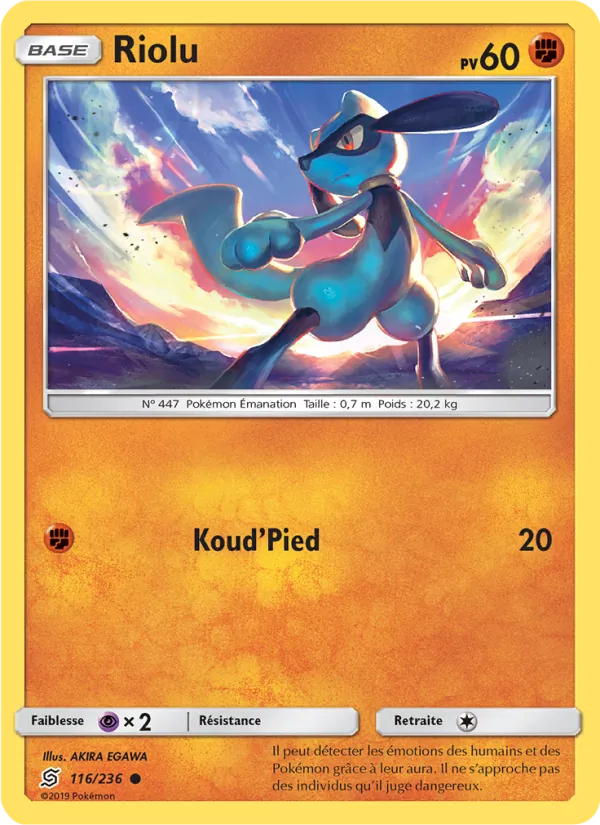 Riolu Harmonie des Esprits 116/236