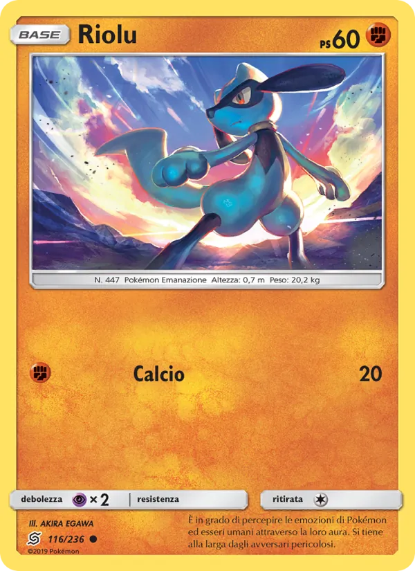 Riolu Sintonia Mentale 116/236