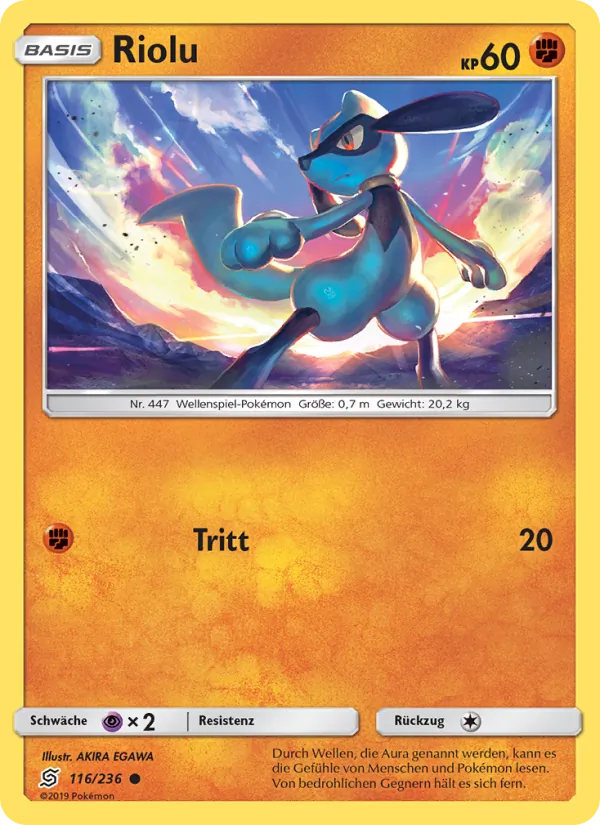 Riolu Bund der Gleichgesinnten 116/236