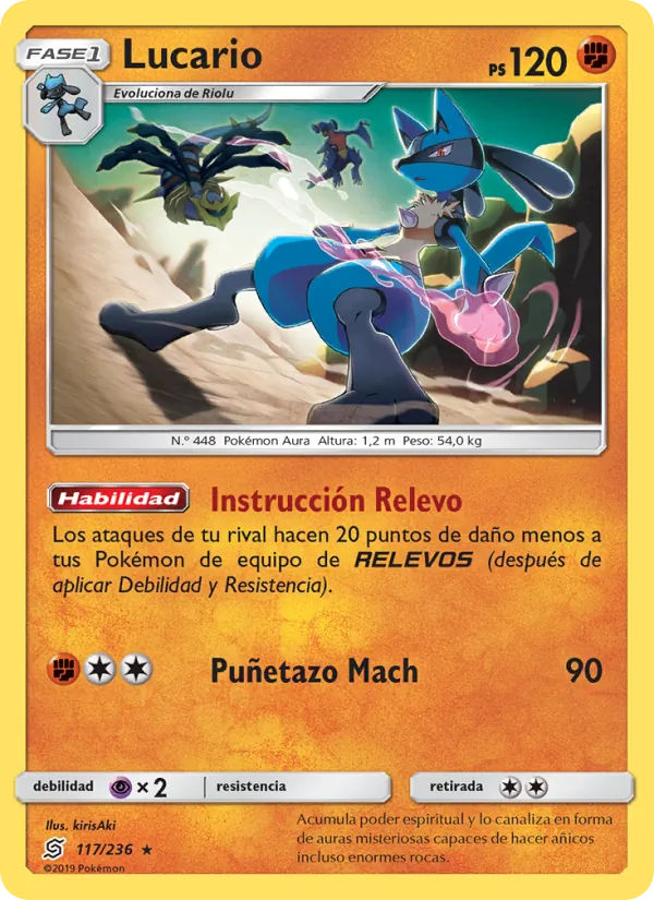 Lucario Mentes Unidas 117/236