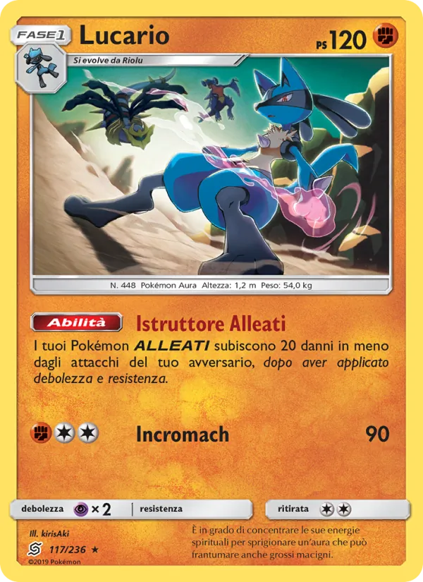 Lucario Sintonia Mentale 117/236