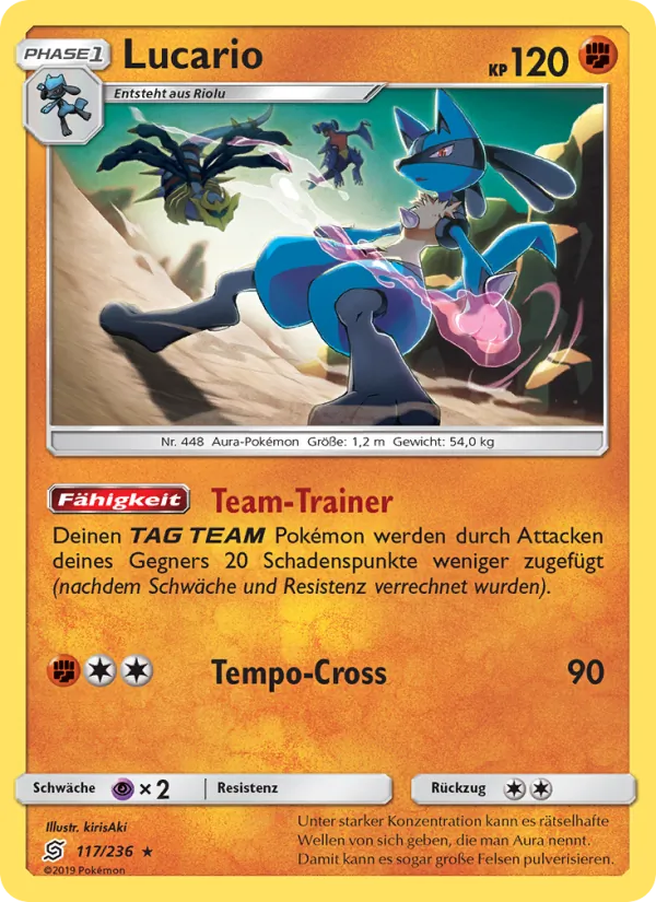 Lucario Bund der Gleichgesinnten 117/236