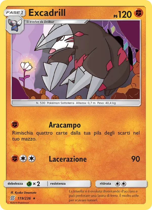 Excadrill Sintonia Mentale 119/236