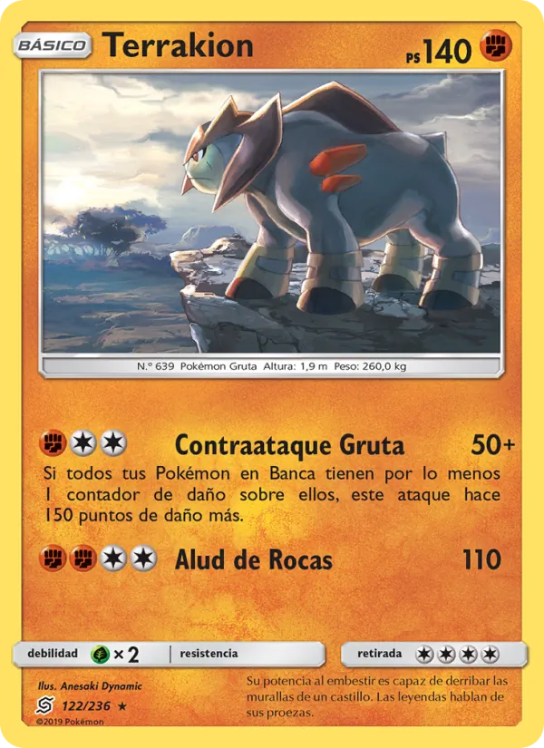 Terrakion Mentes Unidas 122/236