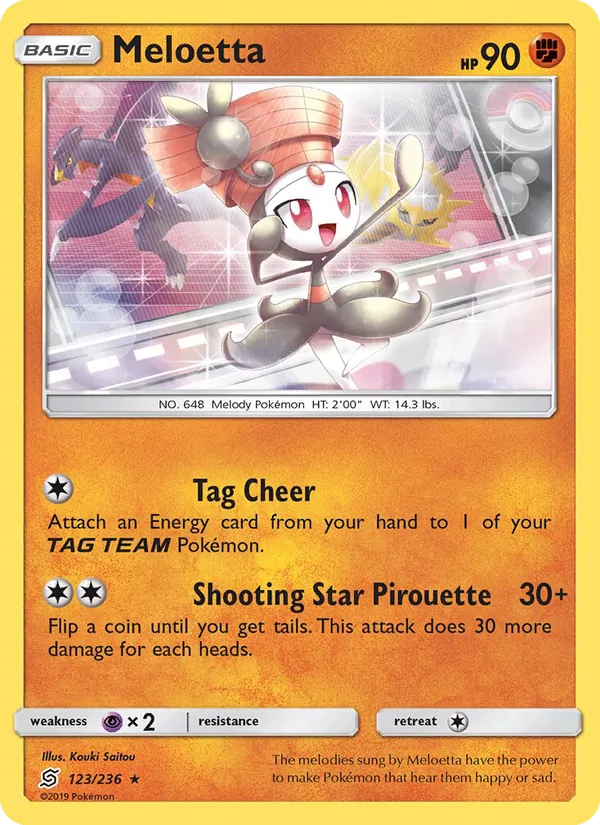 Meloetta Unified Minds 123/236