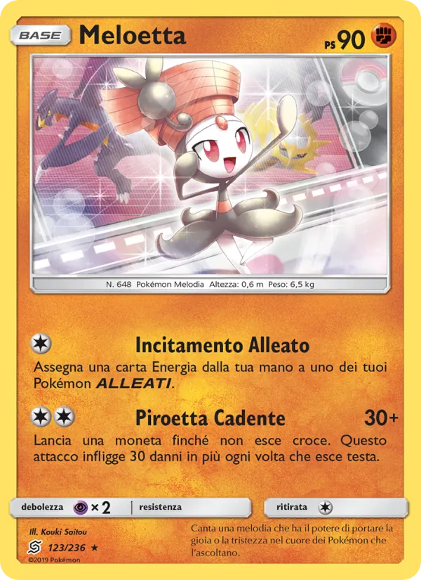 Meloetta Sintonia Mentale 123/236