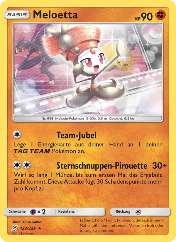 Meloetta Bund der Gleichgesinnten 123/236