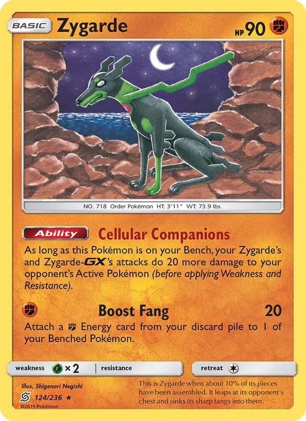 Zygarde Unified Minds 124/236