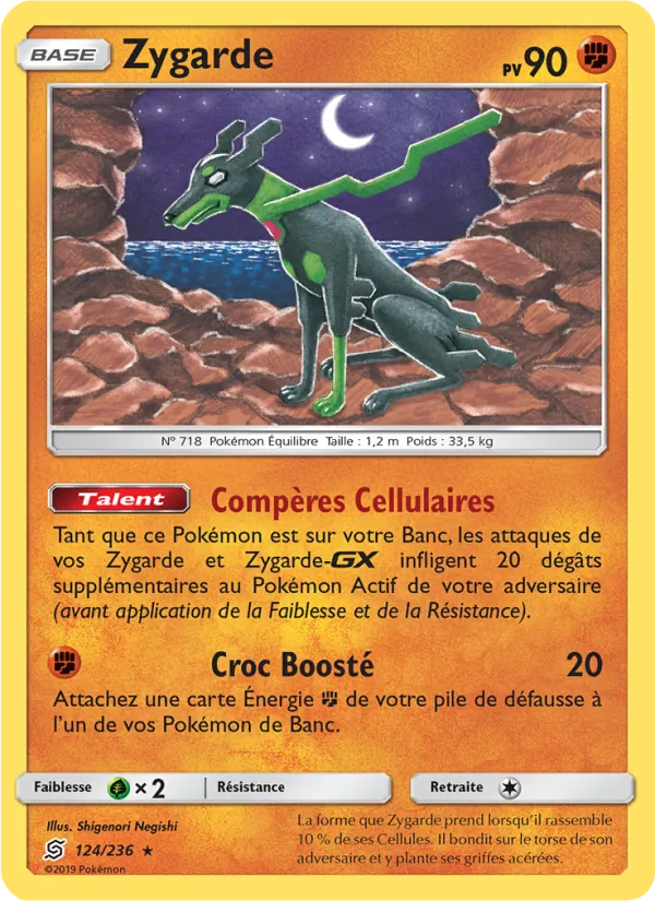 Zygarde Harmonie des Esprits 124/236