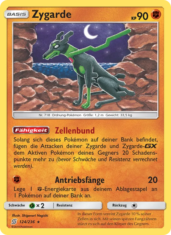Zygarde Bund der Gleichgesinnten 124/236