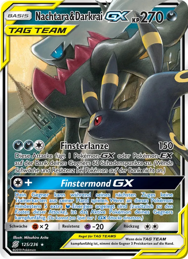 Nachtara & Darkrai GX Bund der Gleichgesinnten 125/236