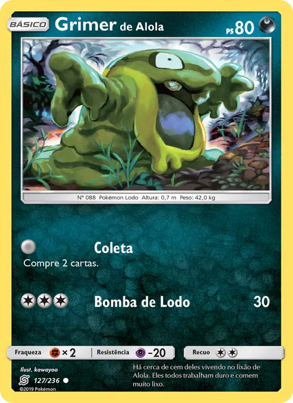 Grimer de Alola Sintonia Mental 127/236