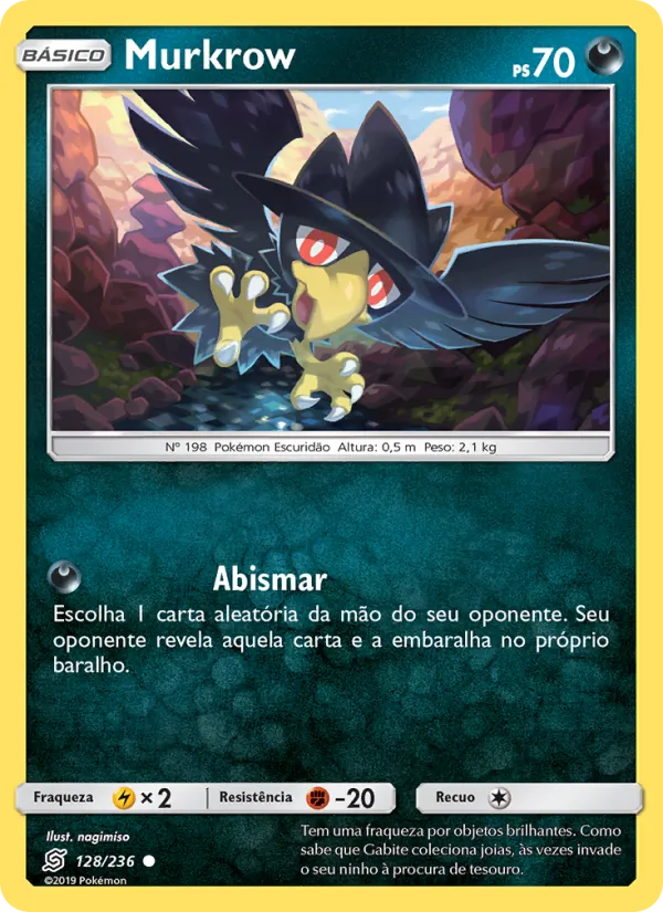 Murkrow Sintonia Mental 128/236