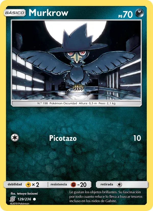 Murkrow Mentes Unidas 129/236