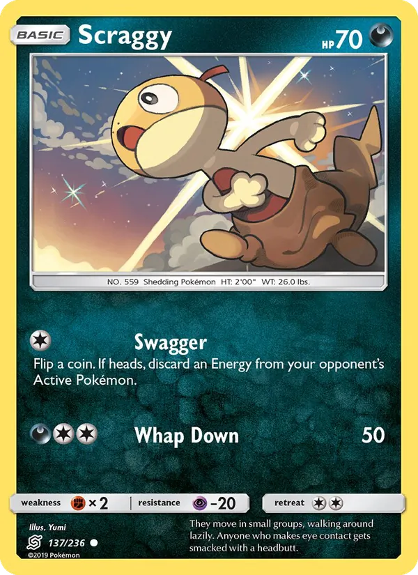Scraggy Unified Minds 137/236