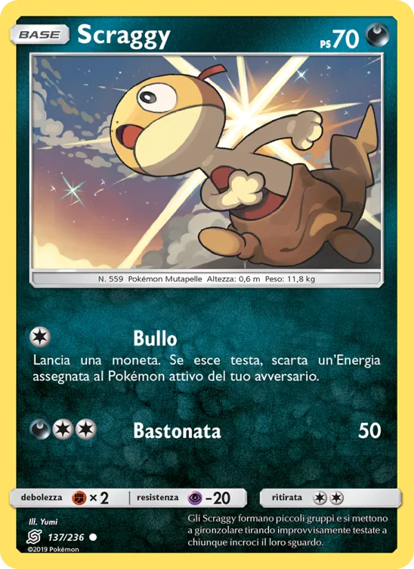 Scraggy Sintonia Mentale 137/236