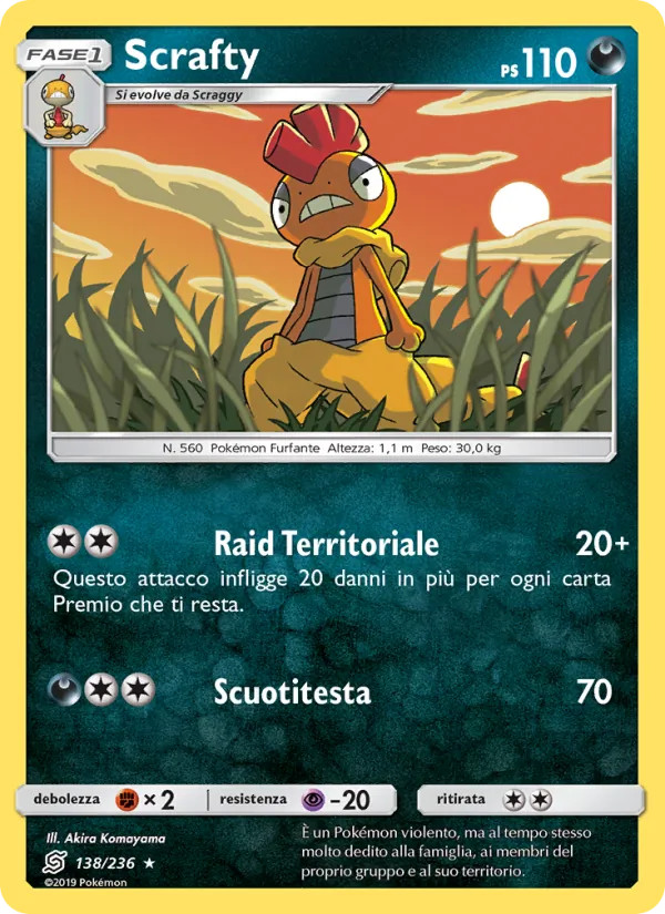 Scrafty Sintonia Mentale 138/236