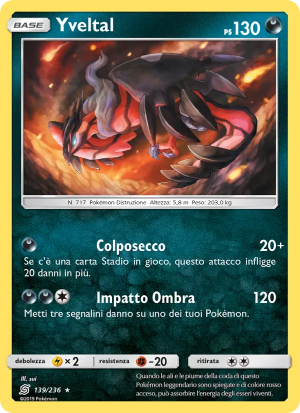 Yveltal Sintonia Mentale 139/236