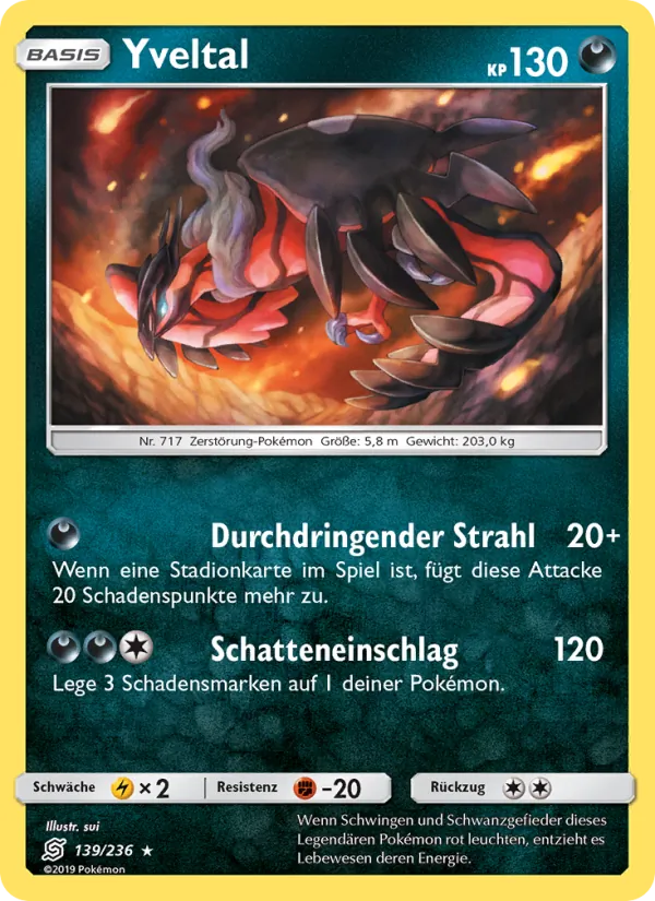 Yveltal Bund der Gleichgesinnten 139/236