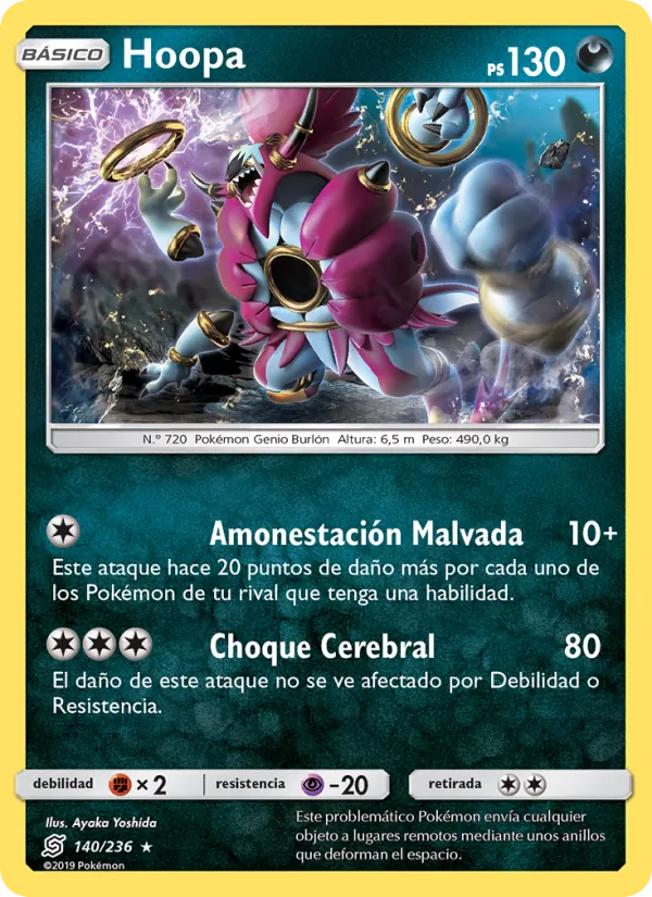 Hoopa Mentes Unidas 140/236