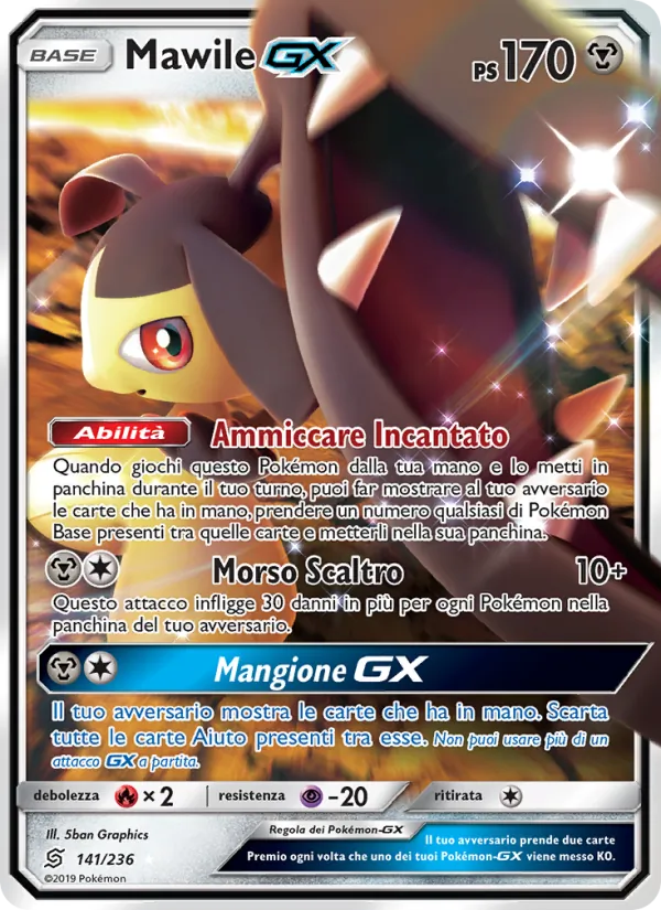 Mawile GX Sintonia Mentale 141/236