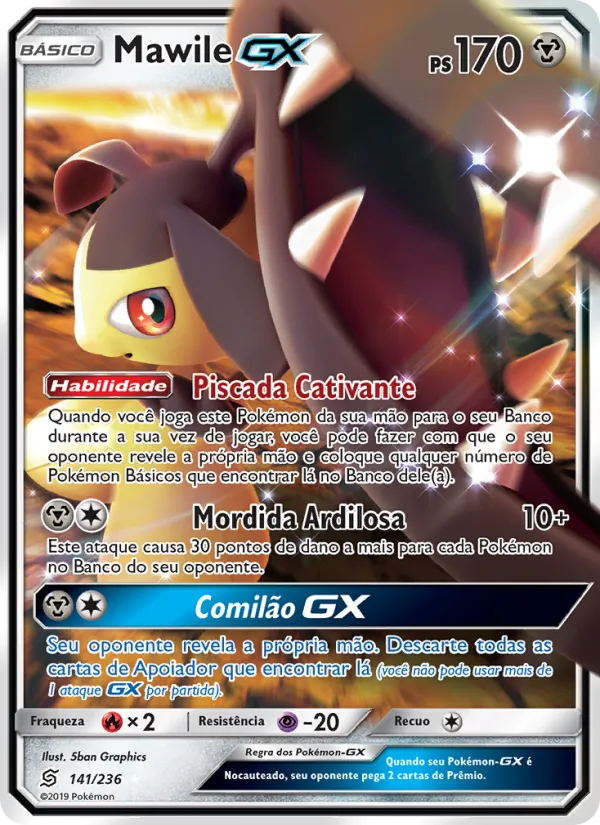 Mawile GX Sintonia Mental 141/236