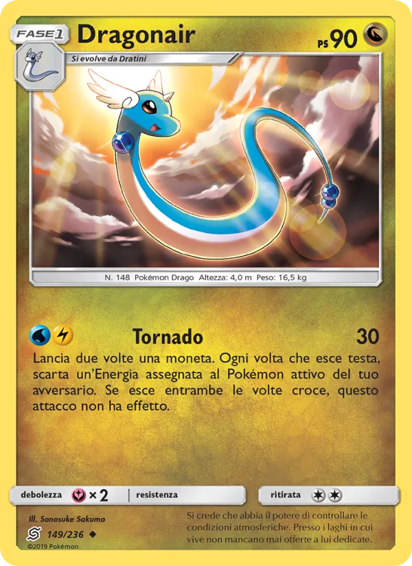 Dragonair Sintonia Mentale 149/236