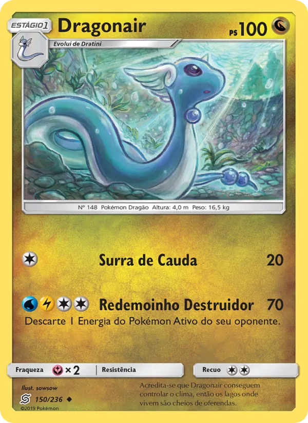 Dragonair Sintonia Mental 150/236