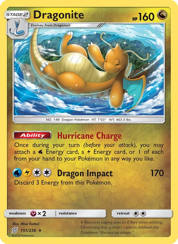 Dragonite Unified Minds 151/236