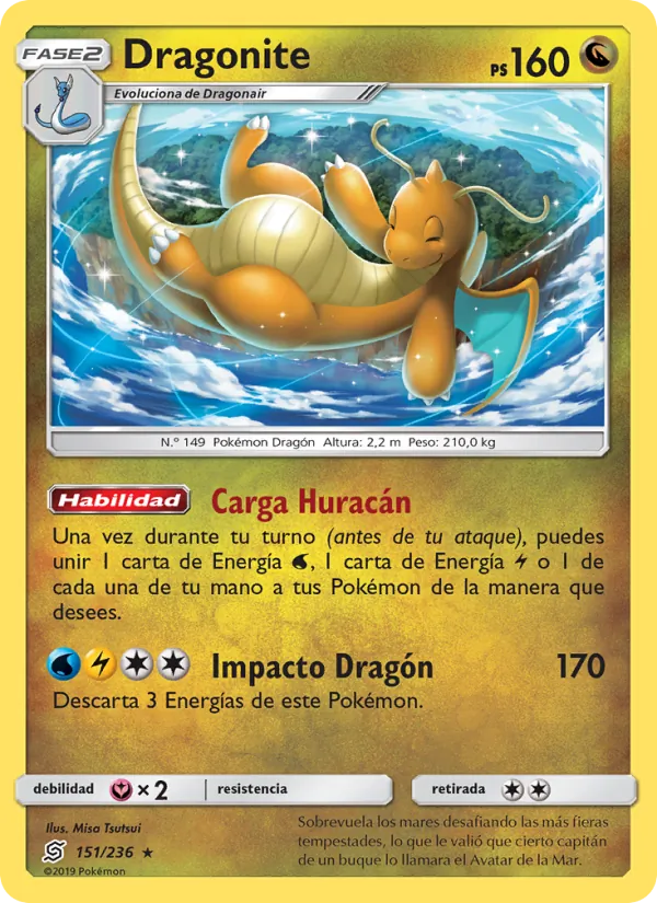 Dragonite Mentes Unidas 151/236