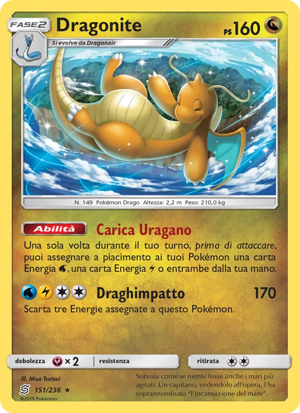 Dragonite Sintonia Mentale 151/236